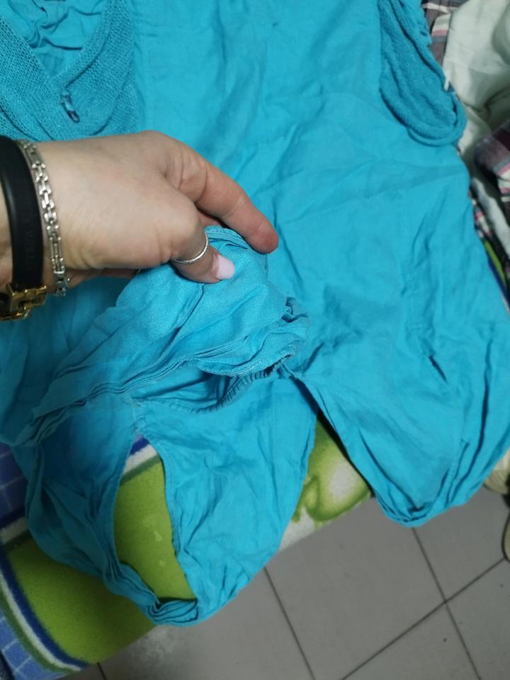 Юбка льненая яркая