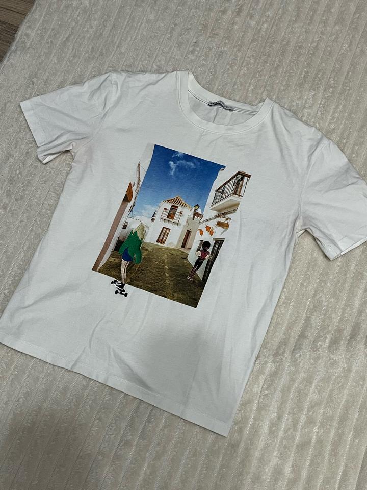 белая футболка от Zara