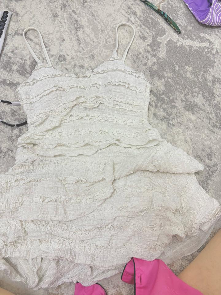 Купальник из юбки топа и низа