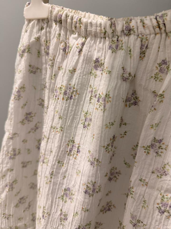 Юбка H&M в мелкий цветочек