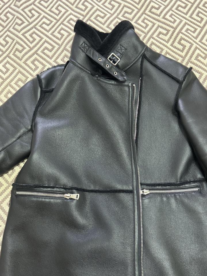 Дубленка зимняя женская