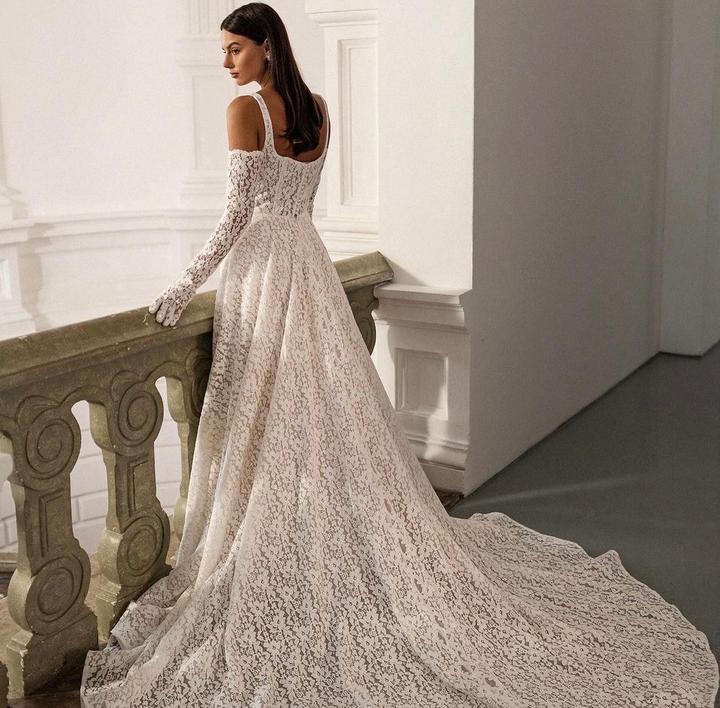 Свадебное платье Estalavia кружевное