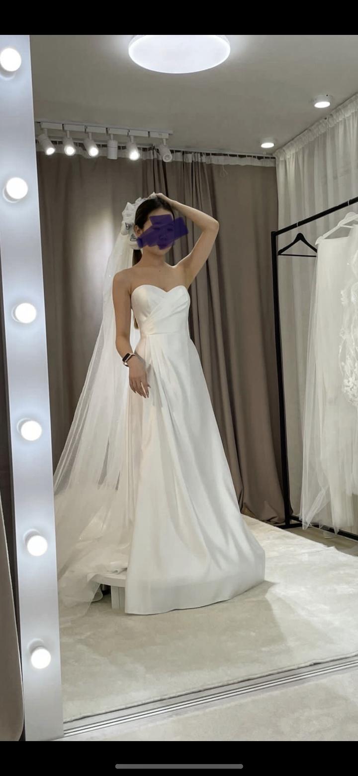 свадебное платье