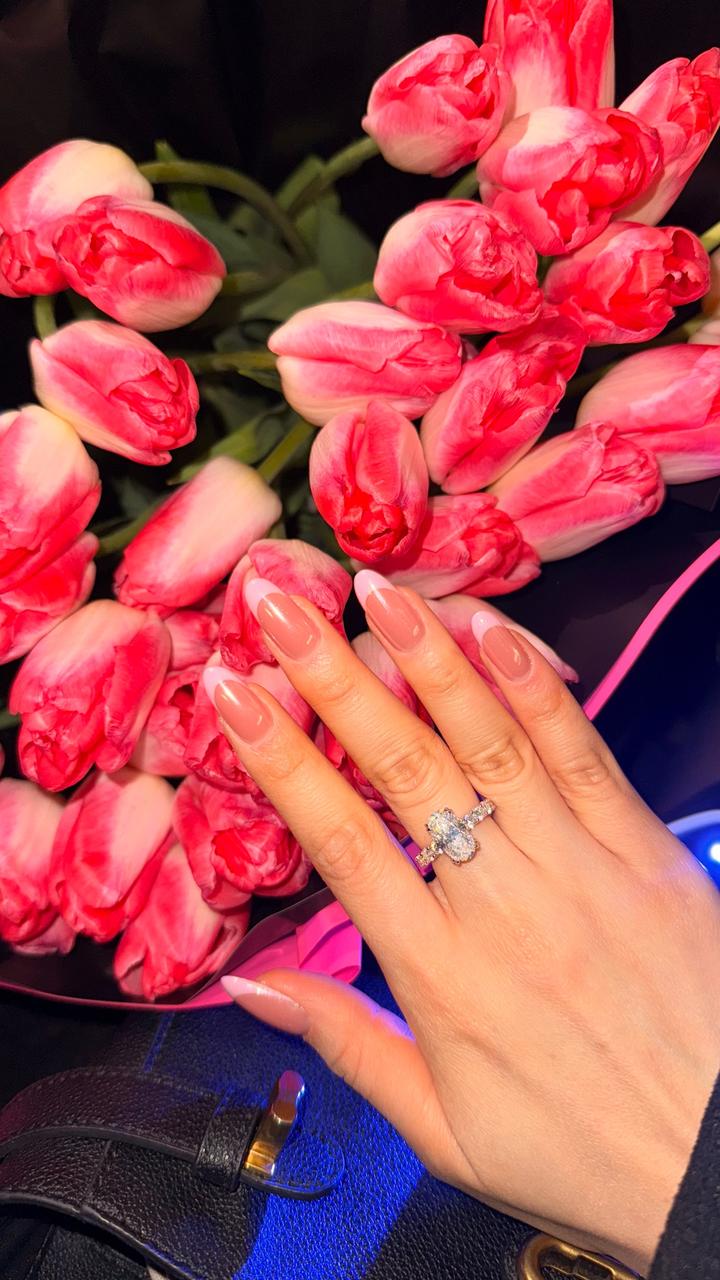 Кольцо с бриллиантами