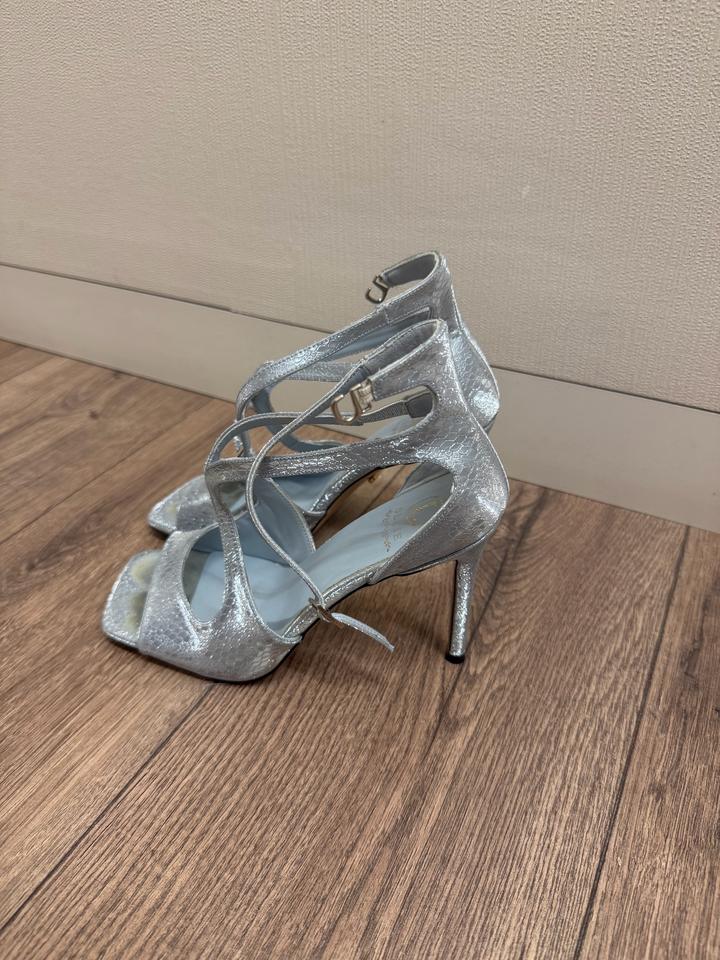 Туфли голубые