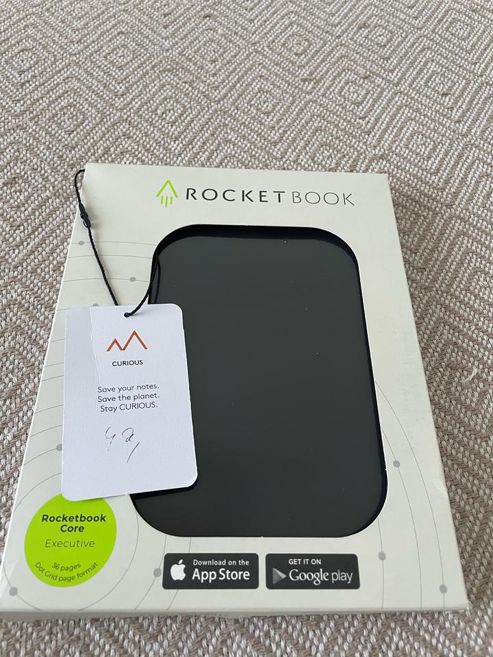 умный» блокнот Rocketbook Core в самом удобном формате Executive(размер прим.А5