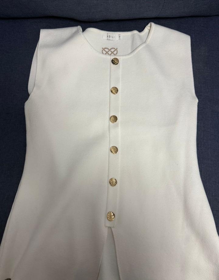 Белый жакет