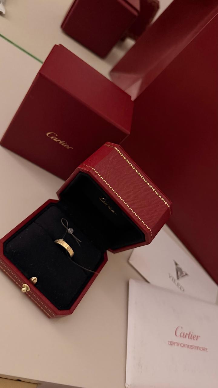 Кольцо Cartier love 3,6мм ширина