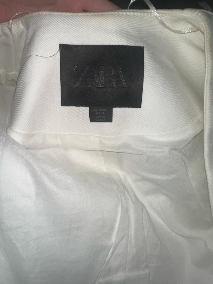 Белый костюм Zara