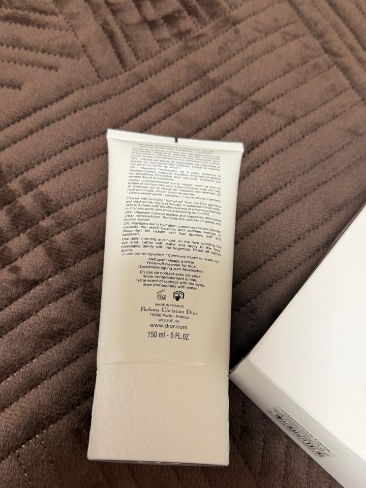 Dior La Mousse OFF/ON — роскошная очищающая пенка для лица от Dior.(тестер)
