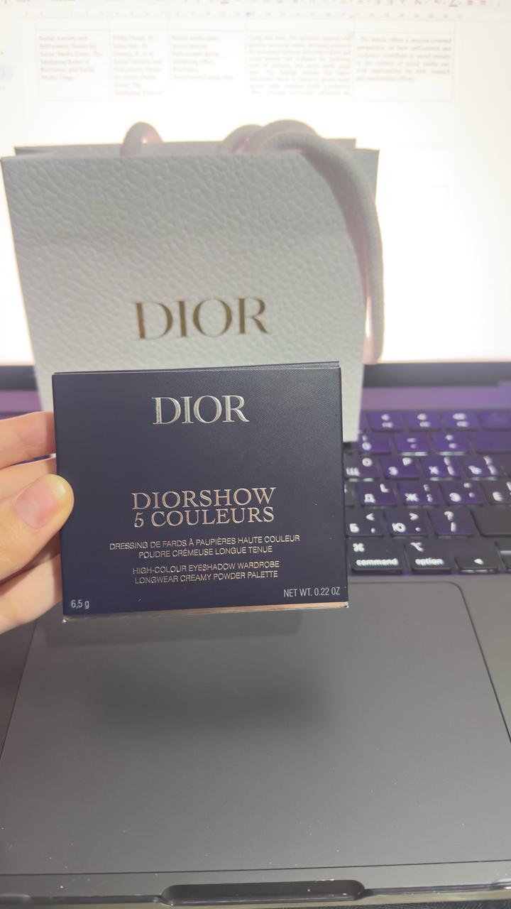 Dior тени митца