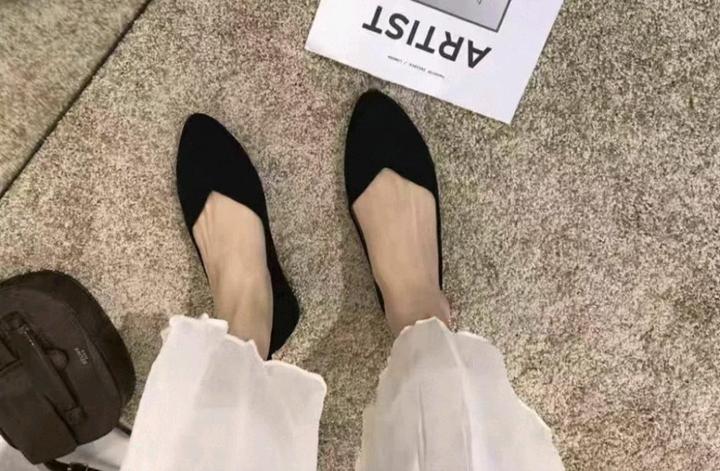 Балетки из трикотажного полотна, р.38