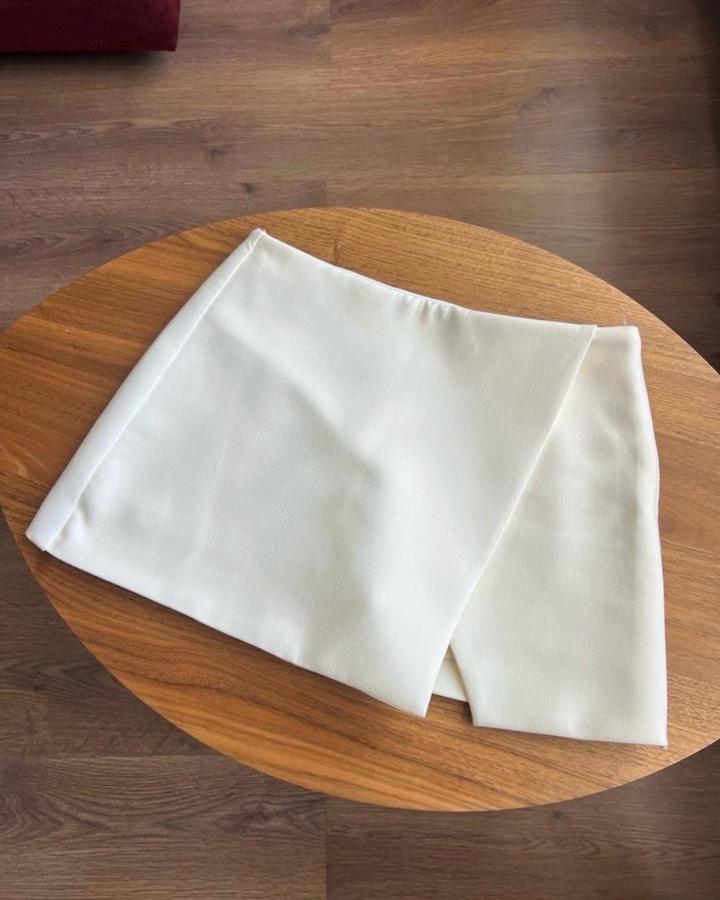 Белые юбка-шорты Zara