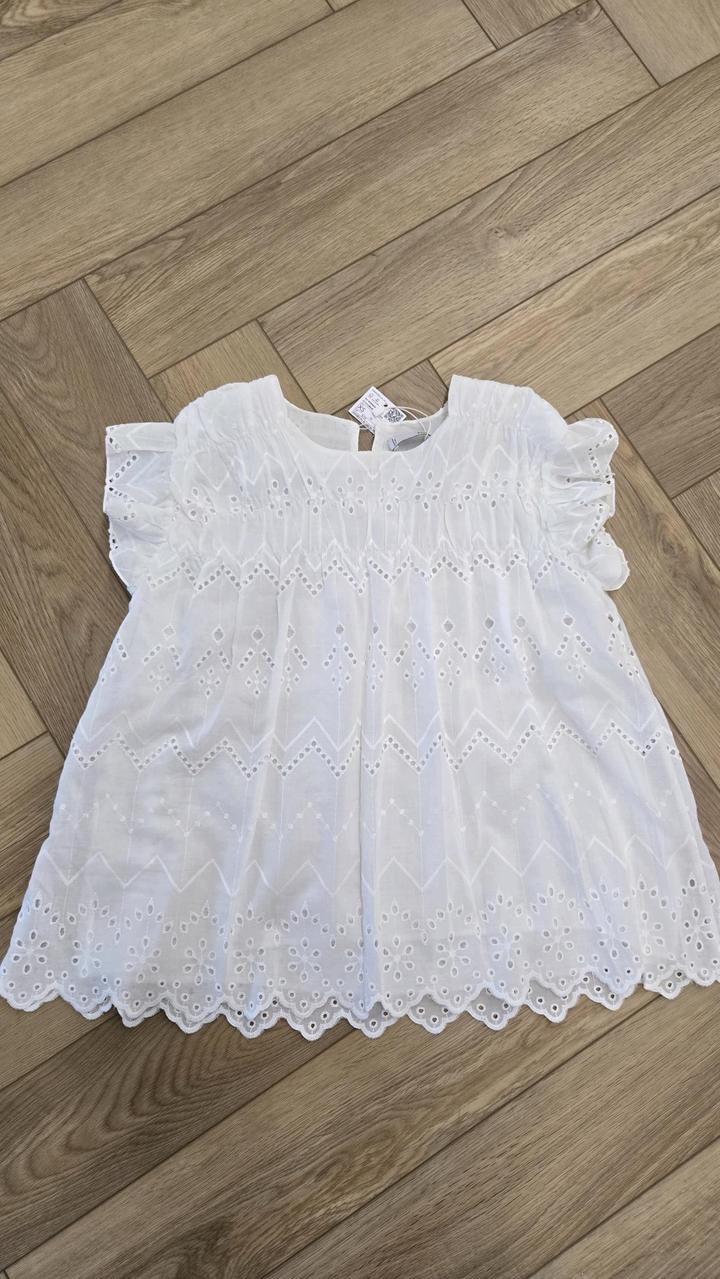 Кружева кофта от MANGO