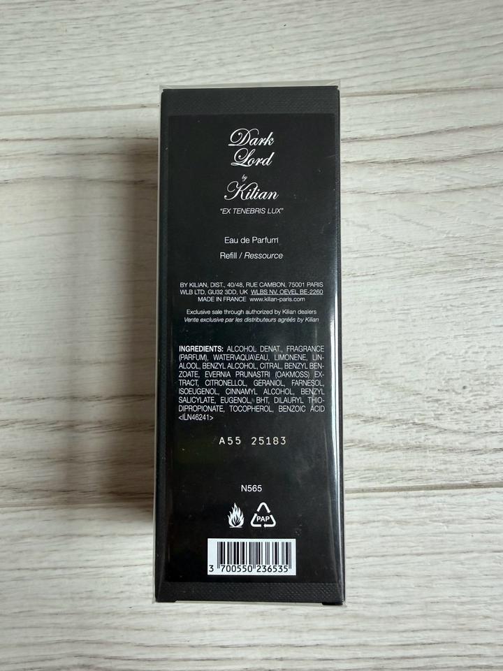 Продаю Dark Lord by Kilian, Refill, 100 ml