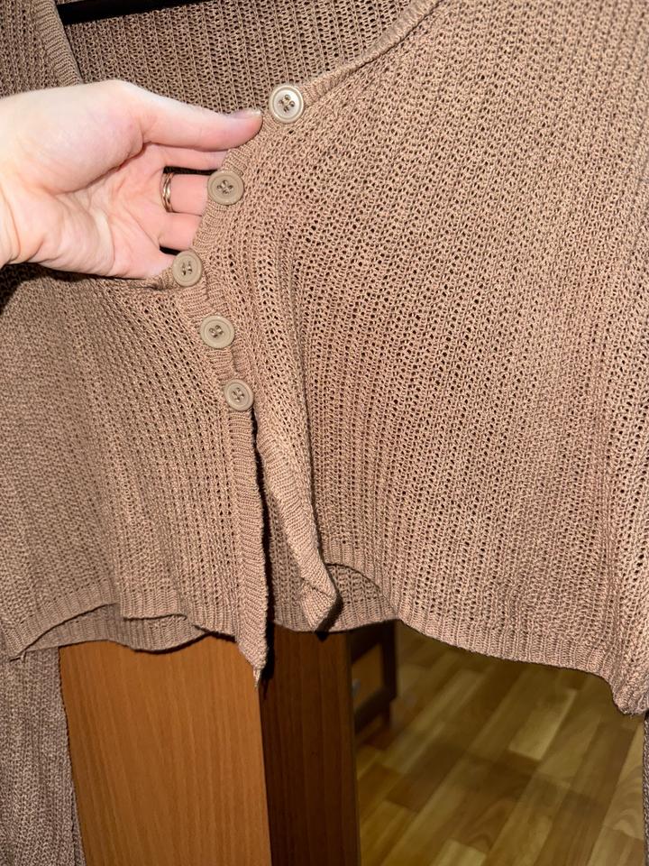 Кардиган вязаный