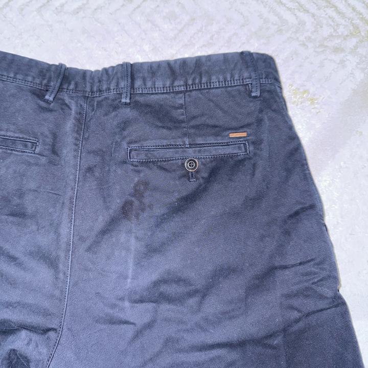 темно синие брюки massimo dutti