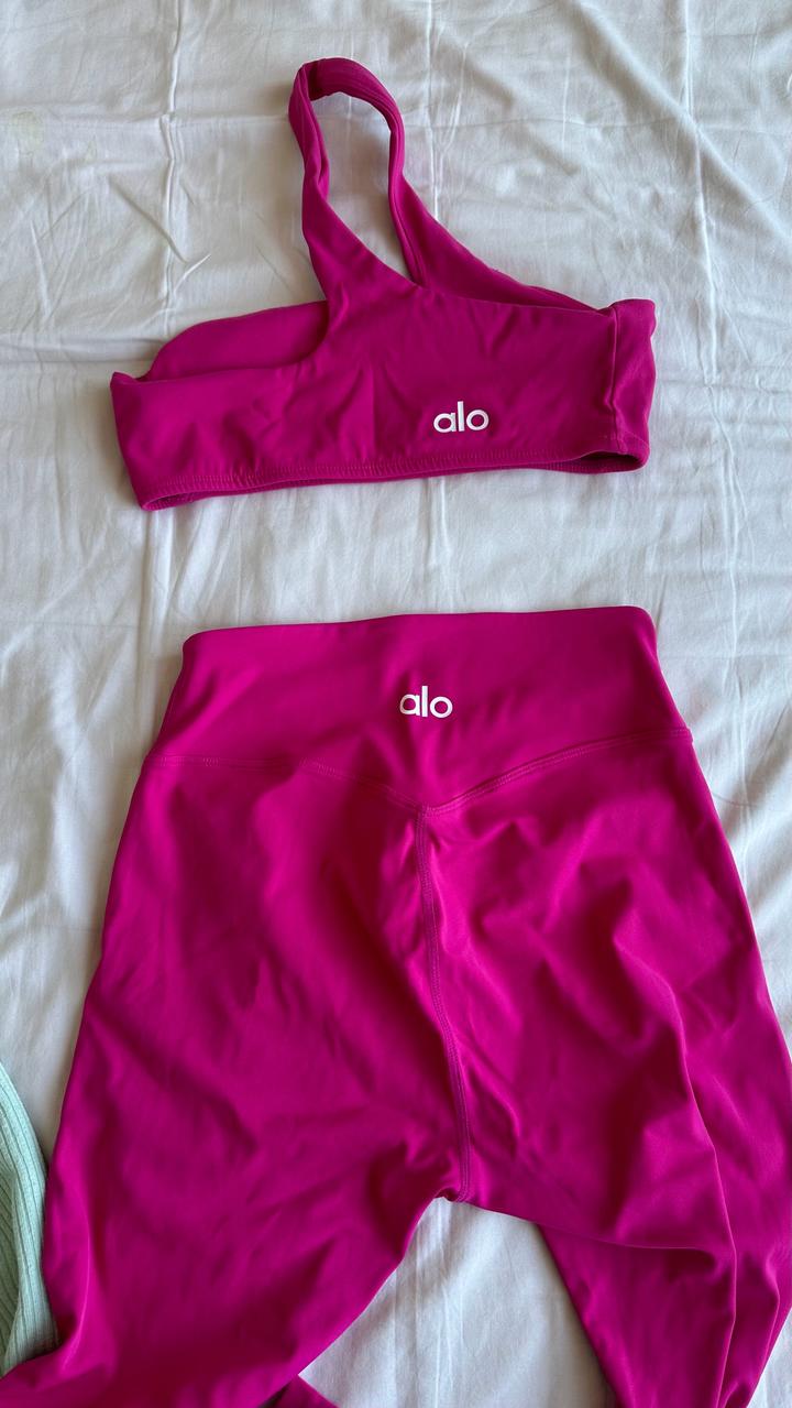 Alo yoga Леггинсы + топ