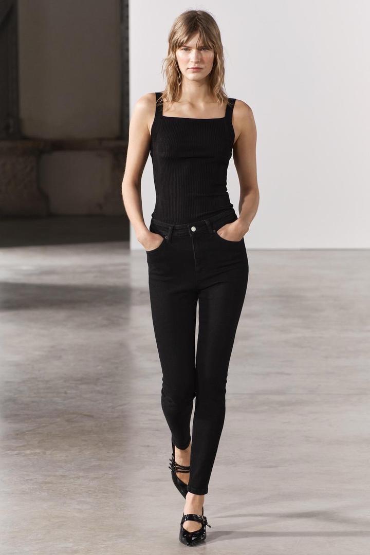 джинсы скинни Zara
