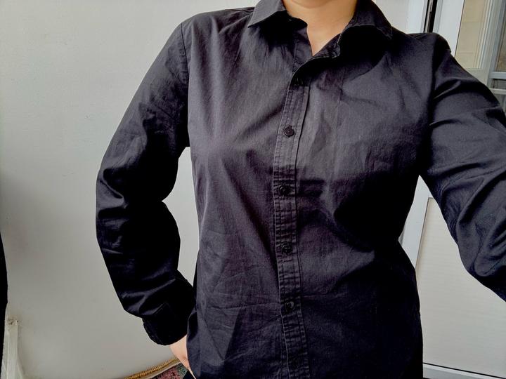 черная рубашка splash