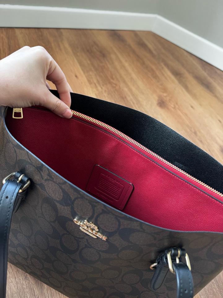 Сумка coach mollie tote bag