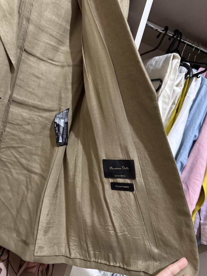 Пиджак из льна