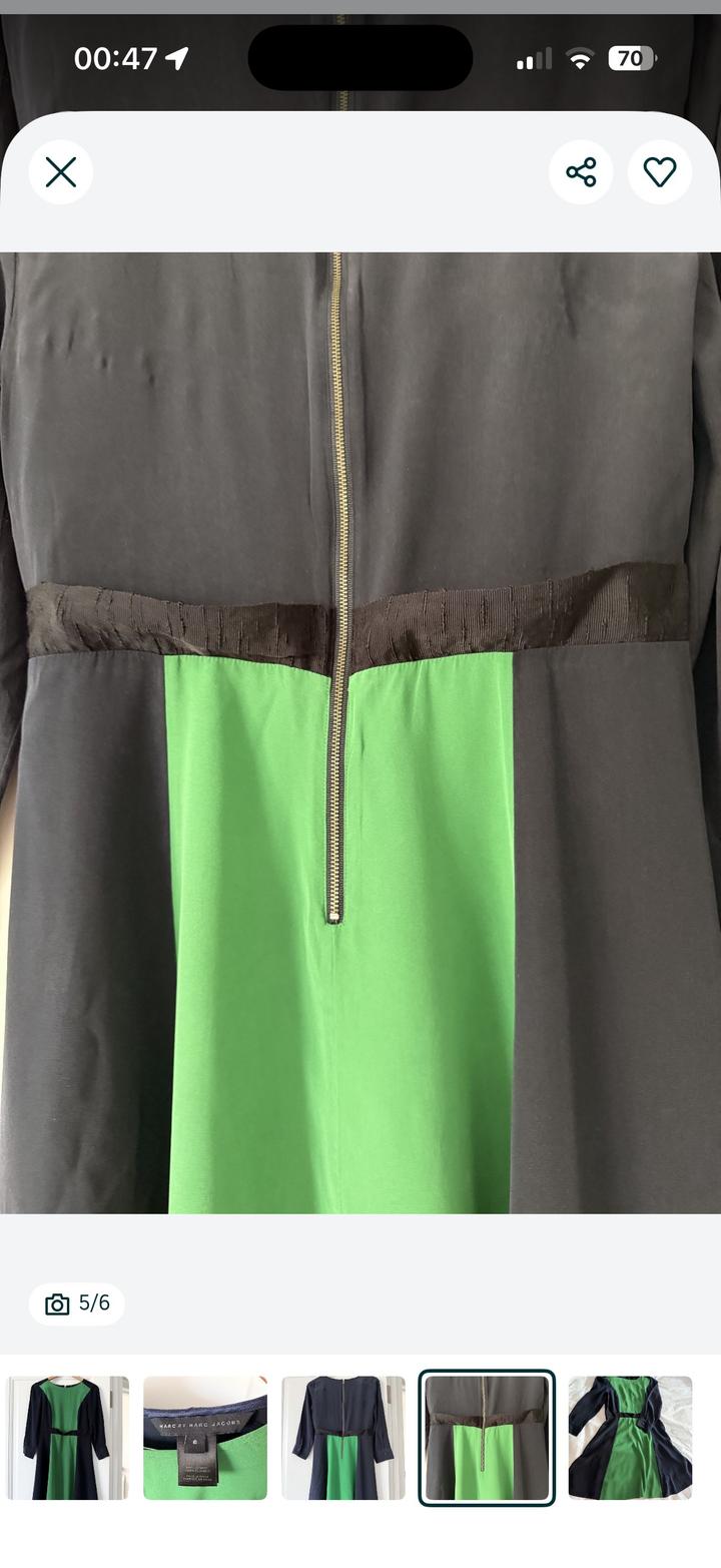 Платье шелк Marc Jacob’s
