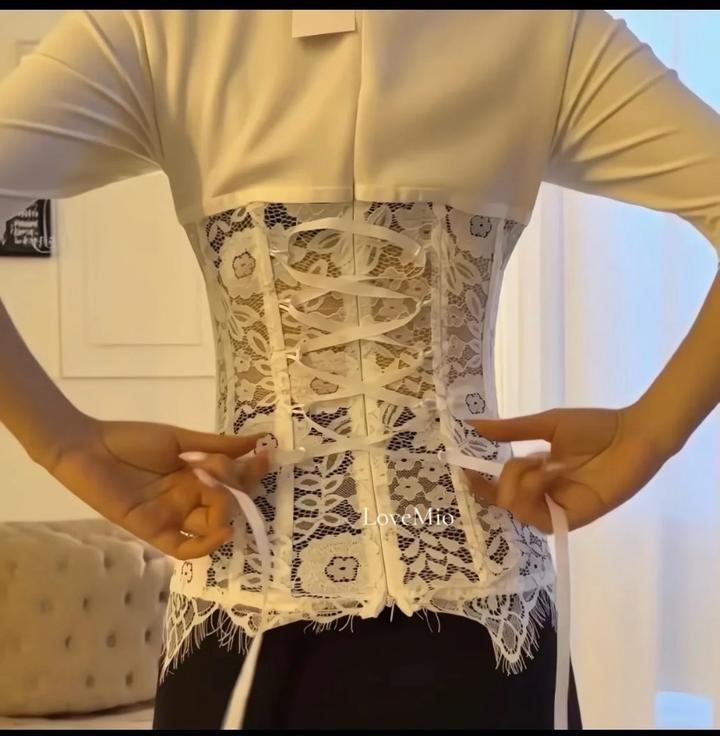 Футболка корсет