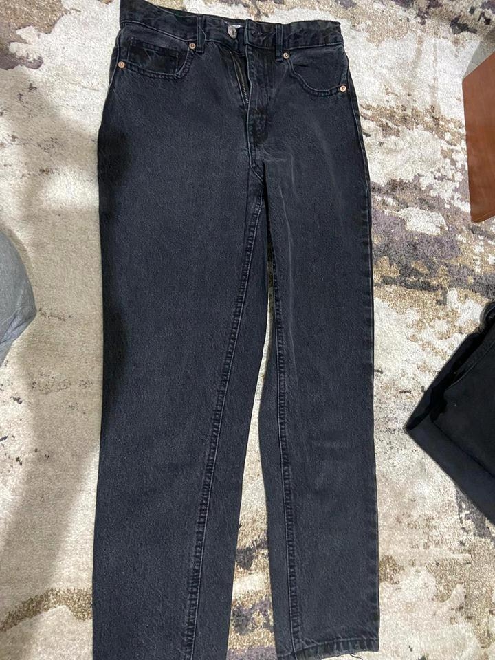 Черные джинсы Mom's Fit FB Sister