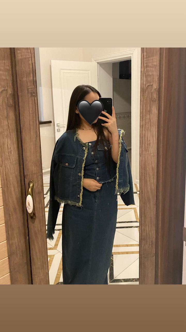 Джинсовая двойка