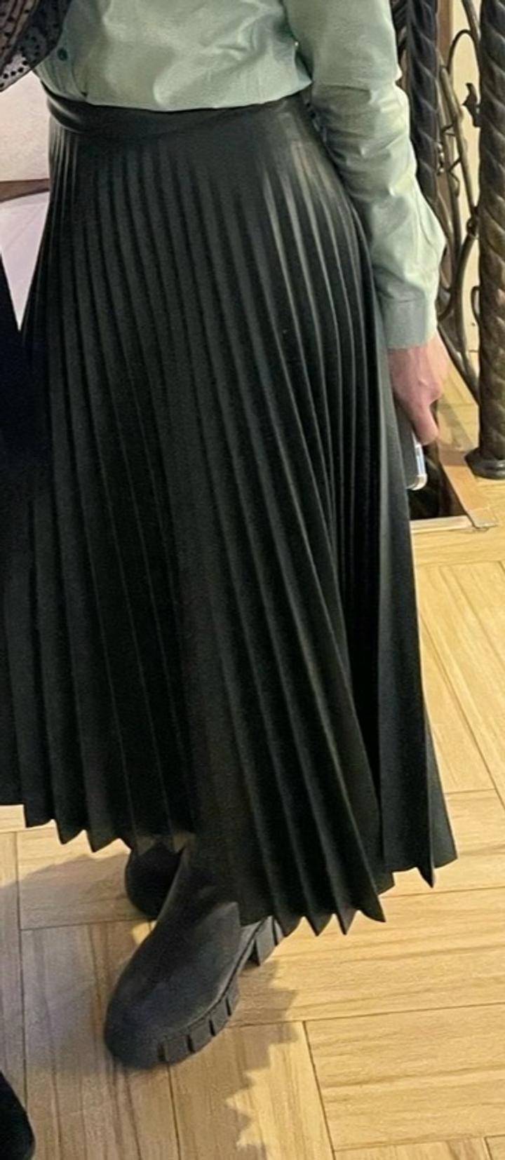 Юбка из экокожи Stradivarius