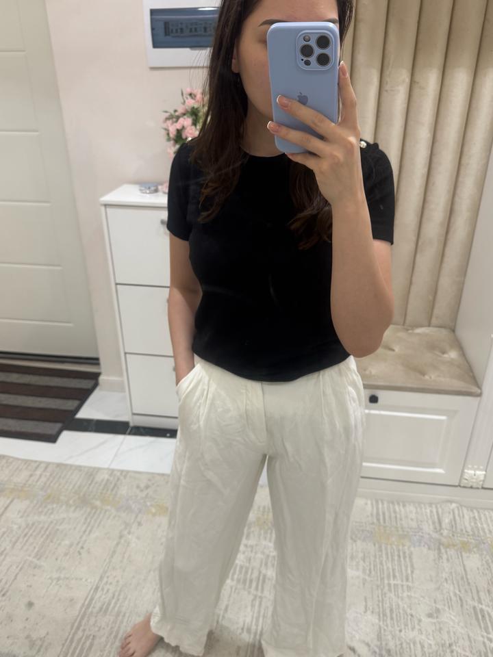 Брюки лен, кофта Массимо