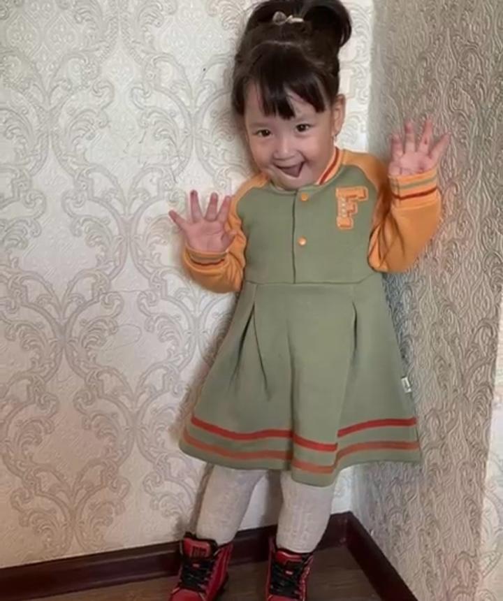 Платье на флисе