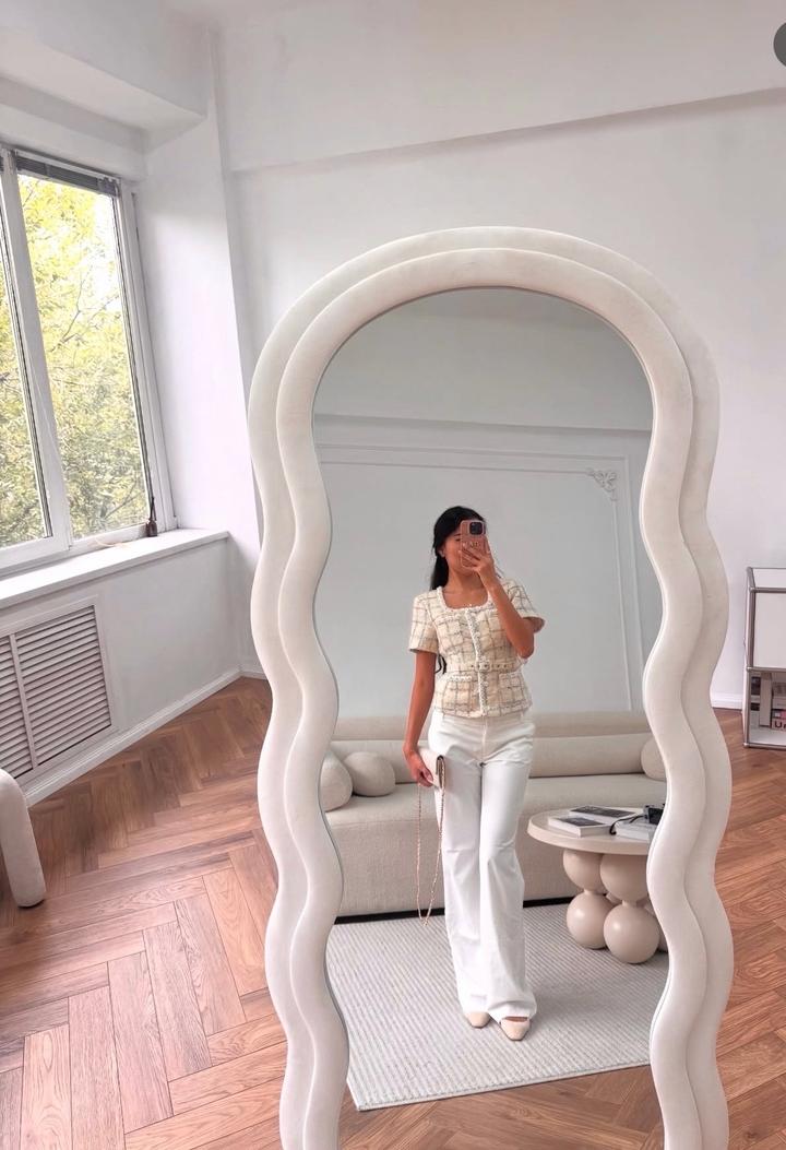 Твидовый топ