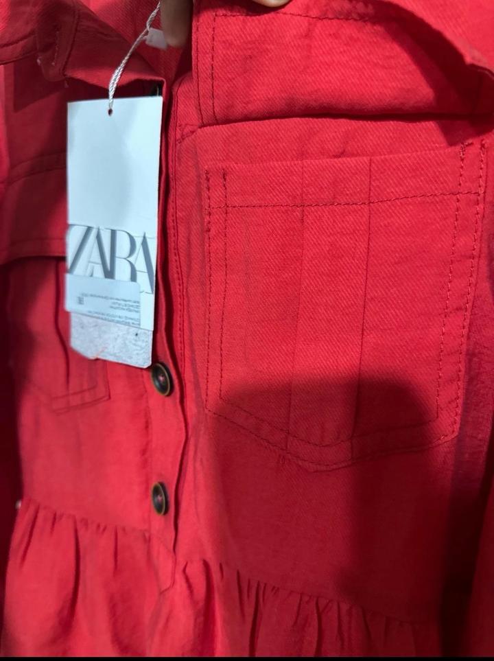 Платье-рубашка ZARA