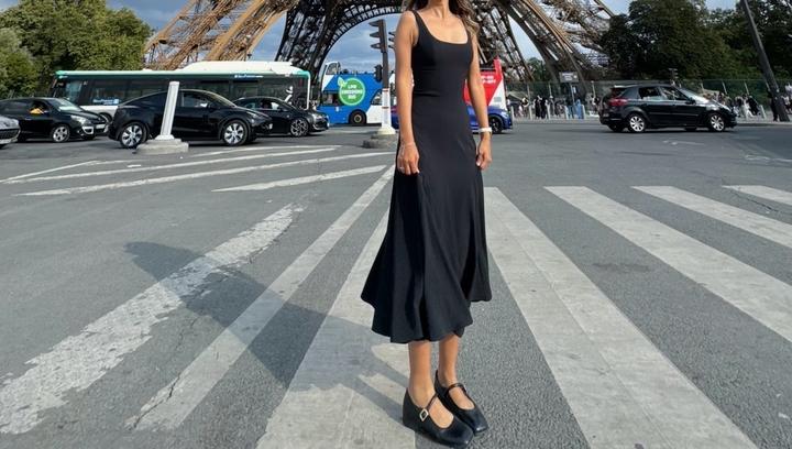 Черное платье Zara