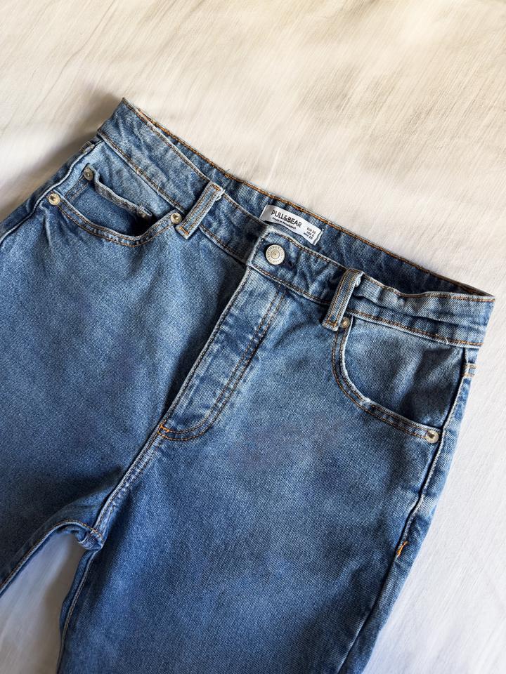 Синие джинсы Pull & Bear 38/30