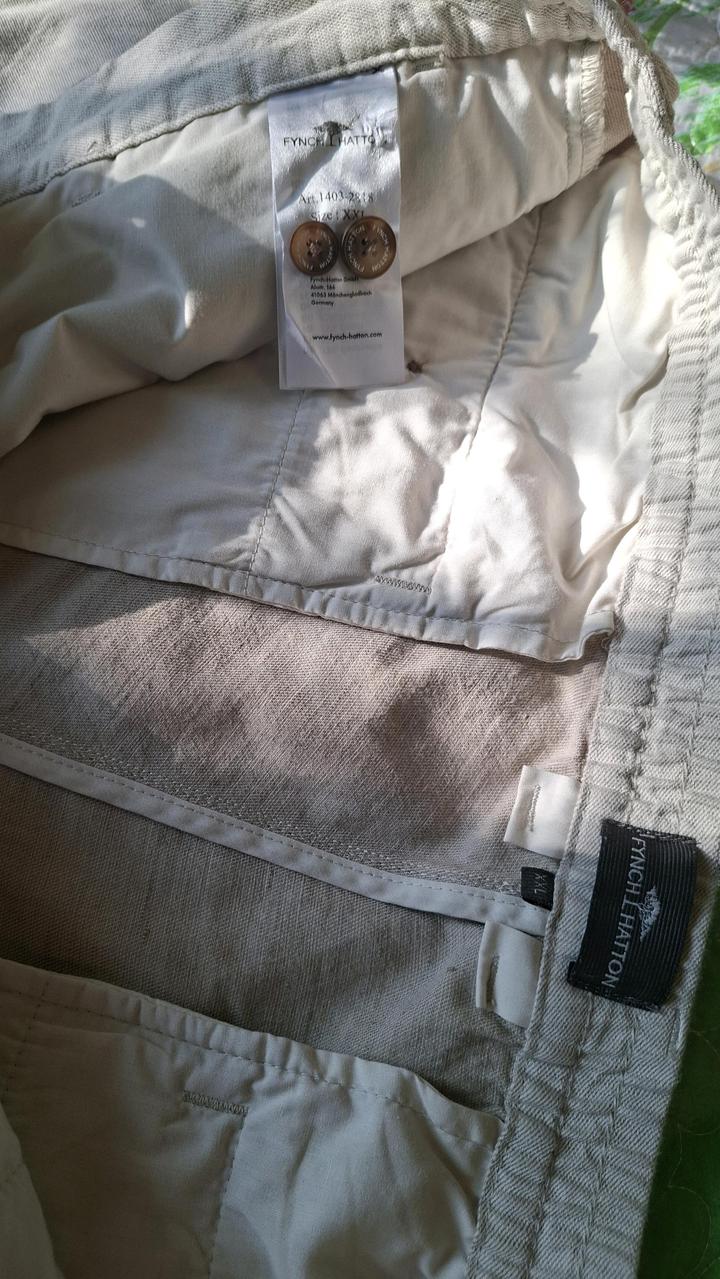 Льняные слаксы от Fynch Hatton