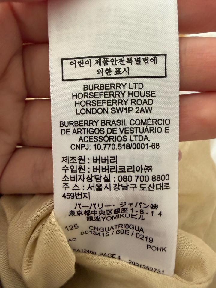 Юбка Тренч Burberry