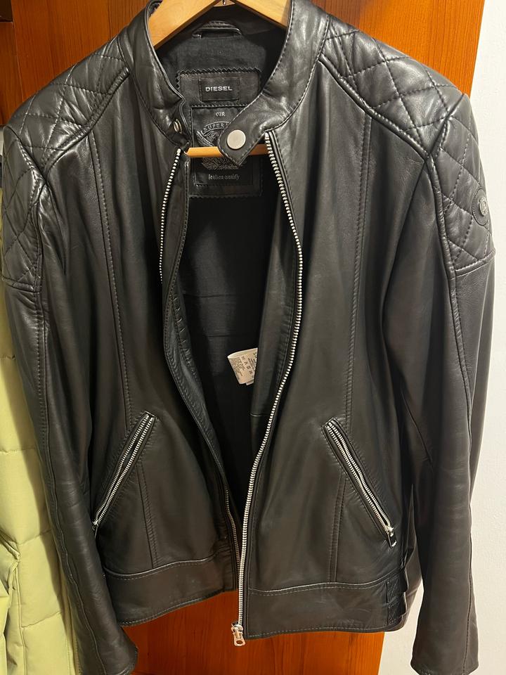 Кожаная куртка Diesel