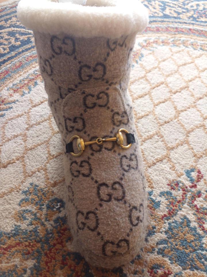 Gucci Роскошные «валенки» с мехом