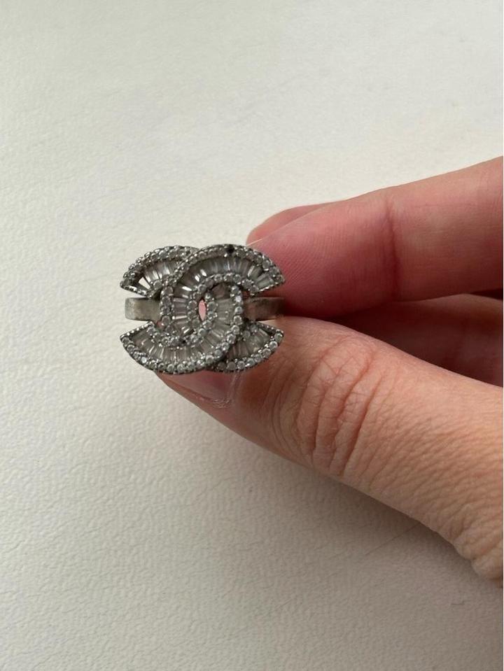 Серебро кольцо Chanel