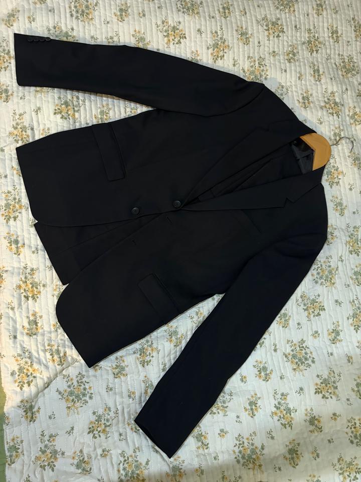 Черный костюм Zara