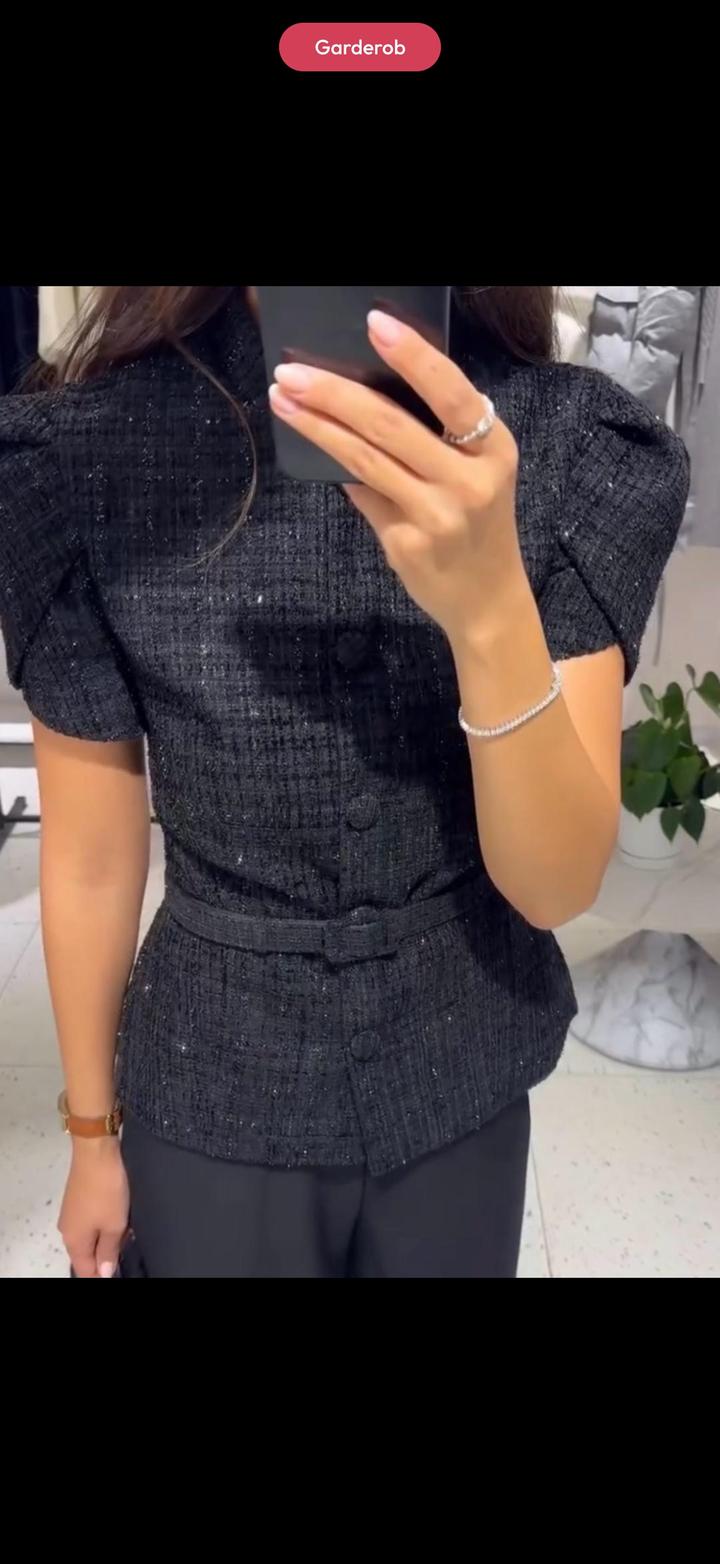 Твидовый жакет