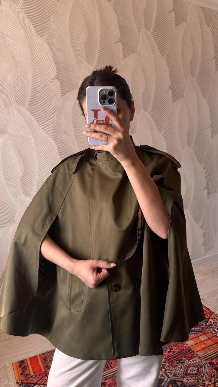 Кейп под burberry