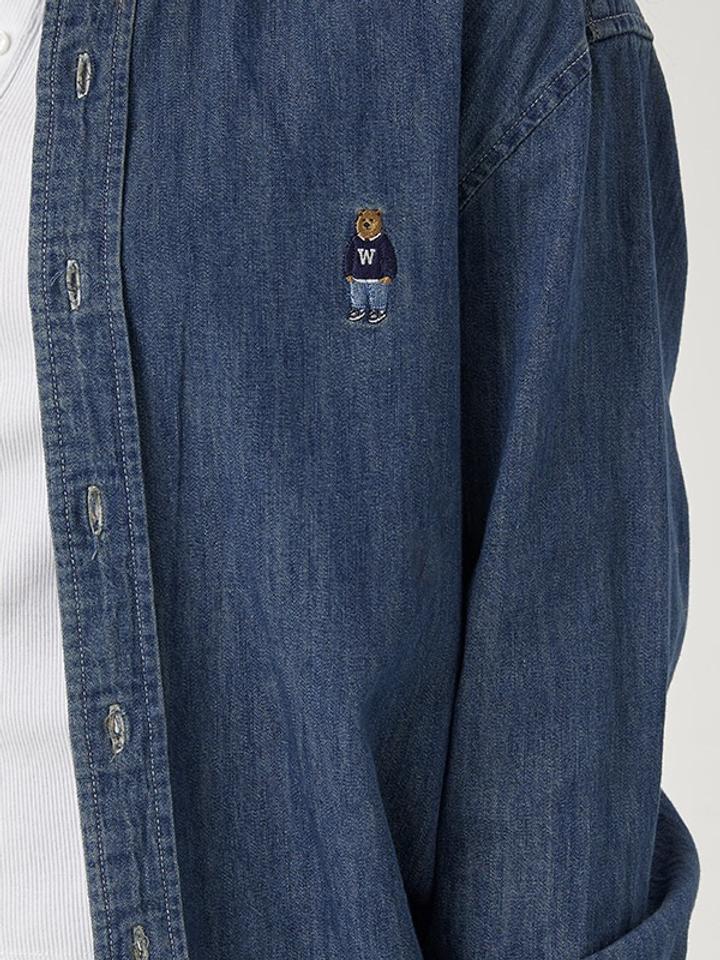 рубашка из денима