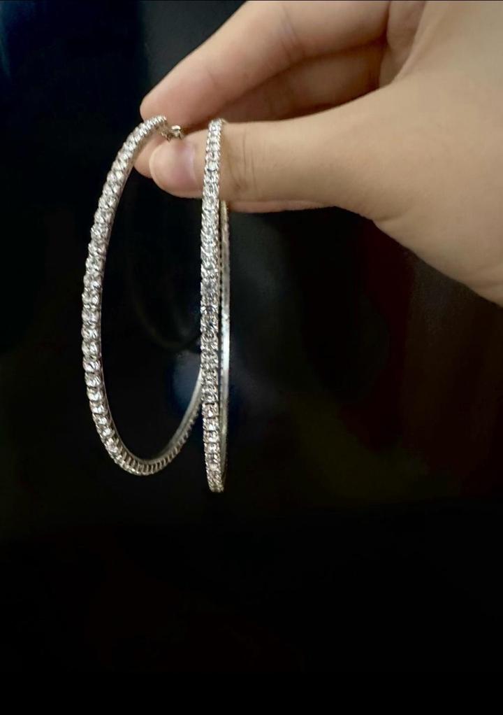 Круглые серьги