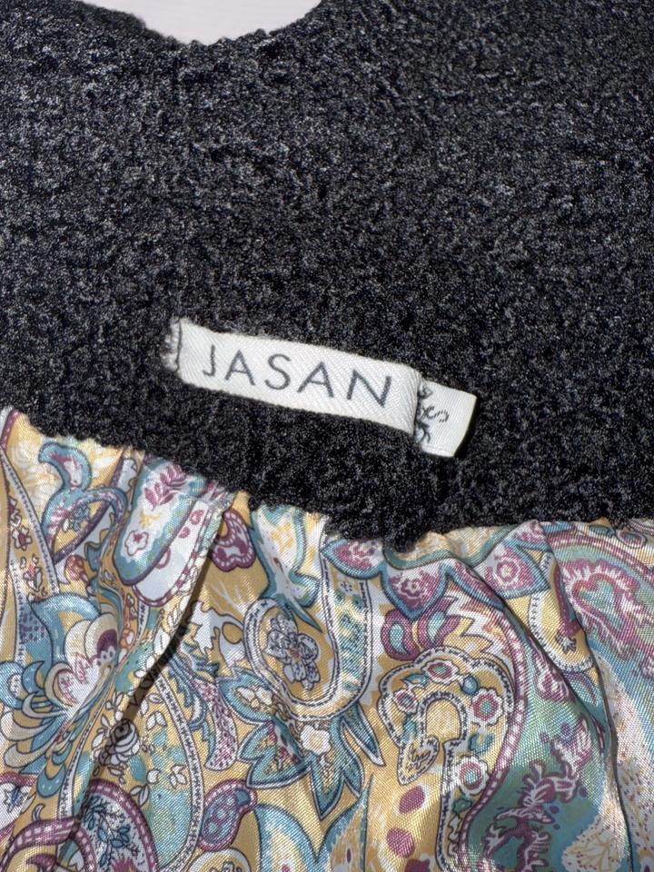 Тедди пальто черное S