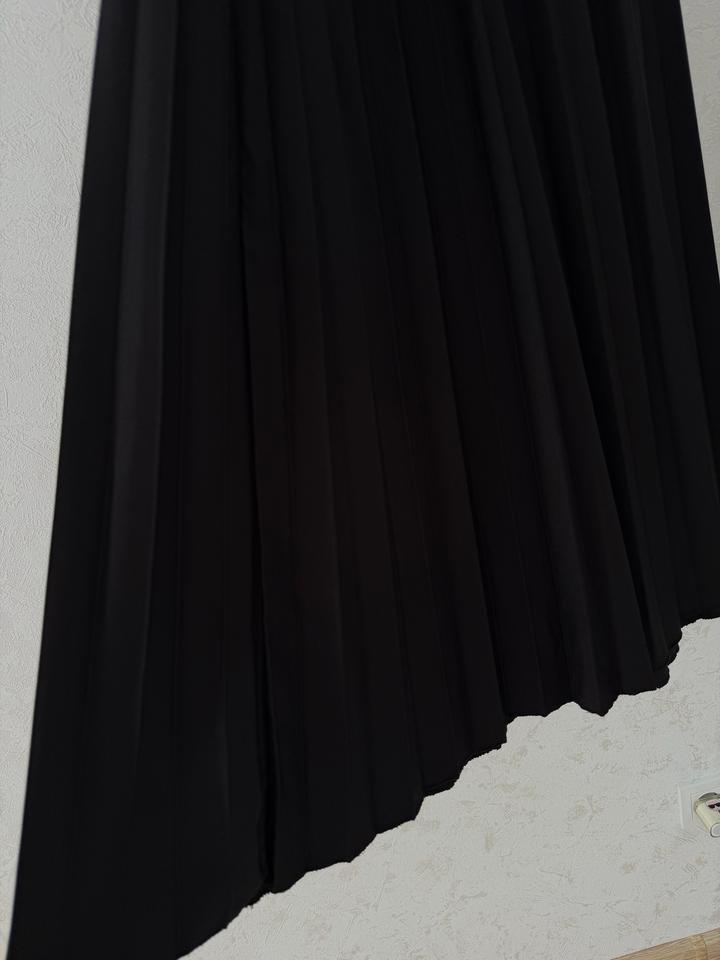 Черная юбка макси