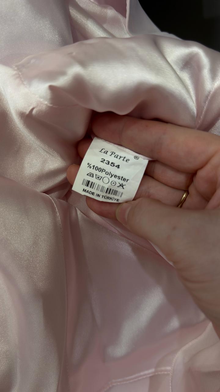 Нежно розовая двойка